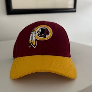 New Era Burgundy and Gold Redskins Hat NFL
